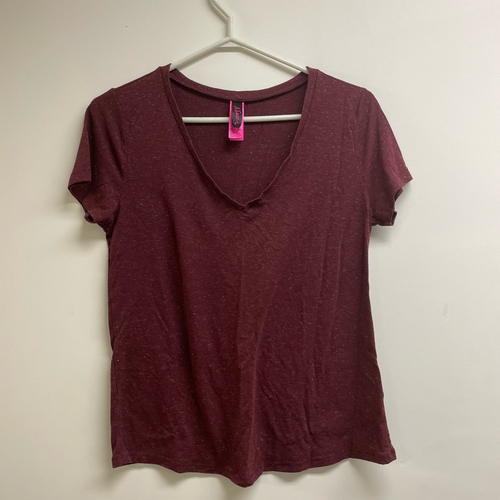 LaSenza Red Sparkly Tee Shirt